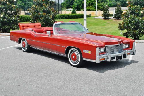 Proto type 1 of 10 1976 cadillac eldorado convertible with rumble seat just 11ks