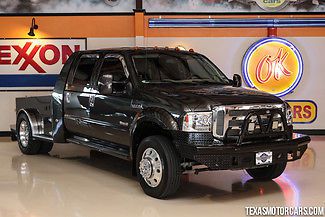 2006 ford super duty f-450 drw lariat, leather, dvd, regency conversion,
