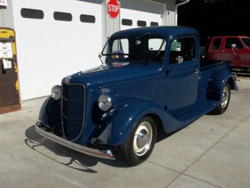 1936 ford pickup v8 flathead vega cross steer excellent condition leather seat