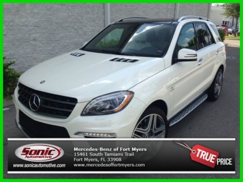 2013 ml63 amg used certified cpo loaded 109k msrp clean fast designo navi