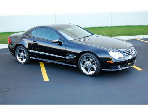 04 sl500 amg convertible panorama navigation keyless go ac seats 100k mi warrty