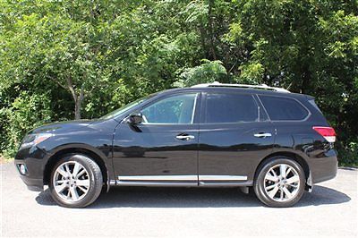 2wd 4dr platinum nissan pathfinder platinum low miles suv cvt gasoline 3.5l v6 c