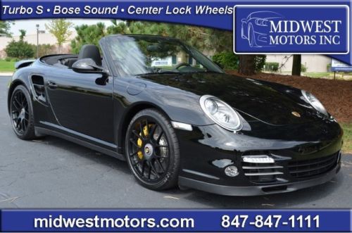 2011 porsche turbo s cab loaded infotainment pkg navigation superb 12 13 14