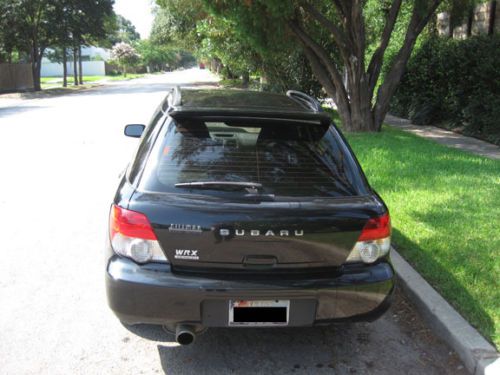 Subaru Impreza WRX 5 door, 2005, 5 spd manual, one owner, black, clear title., image 6