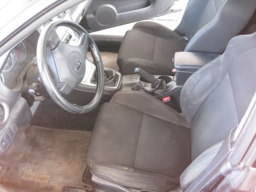 Subaru Impreza WRX 5 door, 2005, 5 spd manual, one owner, black, clear title., image 10