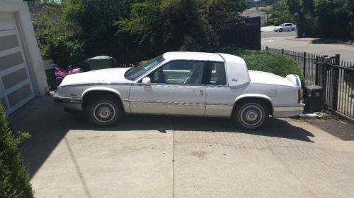 1988 cadillac eldorado biarritz cocaine white