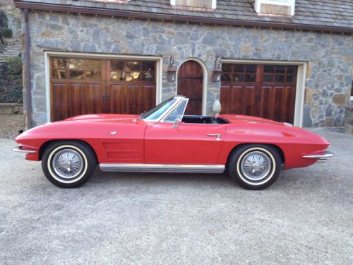 1964 chevrolet corvette base convertible 2-door 5.3l