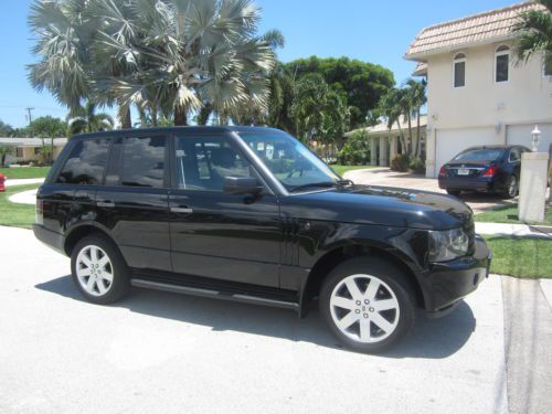 2006 range rover hse 4x4 mint florida suv like new dvd and navigation!! buy now