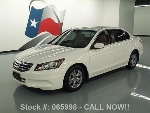 2012 honda accord special edition sedan htd leather 27k texas direct auto