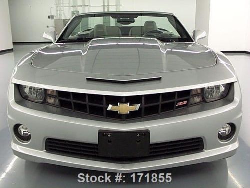 2011 CHEVY CAMARO 2SS CONVERTIBLE LEATHER HUD 20'S 39K TEXAS DIRECT AUTO, US $28,980.00, image 2