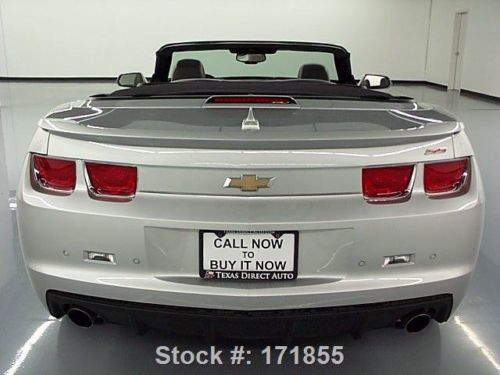 2011 CHEVY CAMARO 2SS CONVERTIBLE LEATHER HUD 20'S 39K TEXAS DIRECT AUTO, US $28,980.00, image 5