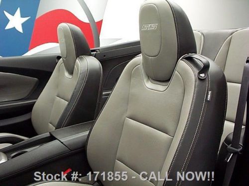 2011 CHEVY CAMARO 2SS CONVERTIBLE LEATHER HUD 20'S 39K TEXAS DIRECT AUTO, US $28,980.00, image 8