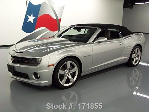 2011 CHEVY CAMARO 2SS CONVERTIBLE LEATHER HUD 20'S 39K TEXAS DIRECT AUTO, US $28,980.00, image 18