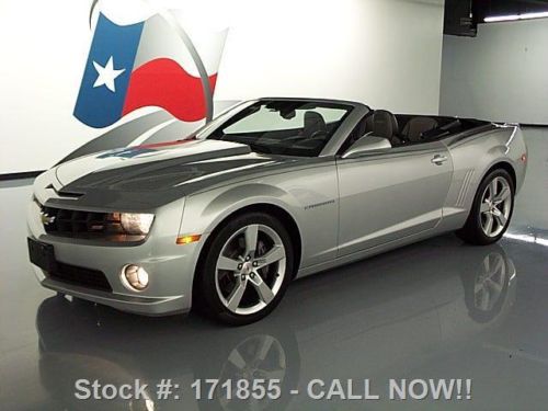 2011 CHEVY CAMARO 2SS CONVERTIBLE LEATHER HUD 20'S 39K TEXAS DIRECT AUTO, US $28,980.00, image 24