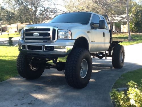 2000 f350 7.3l turbo diesel monster truck 46&#034; tires