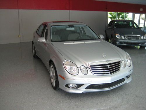 2009 mercedes-benz e350 amg sport package - clean carfax!!!