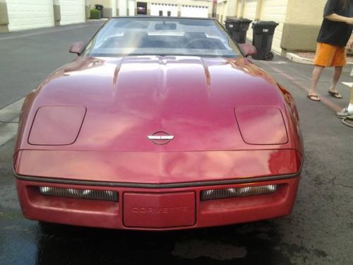 1989 corvette convertible