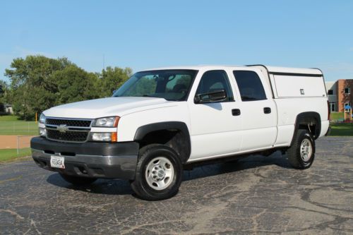 2007 chevrolet silverado 2500 hd crew cab pickup 4-door 6.6l work truck