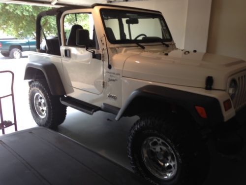 1999 jeep wrangler sport sport utility 2-door 4.0l