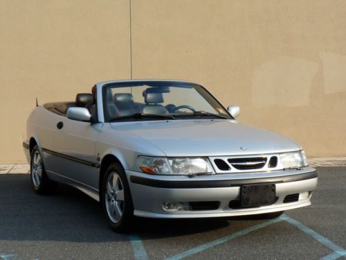 ~~03~saab~9-3~convertible~5spd~manual~turbo~two~tone~leather~no~reserve~~