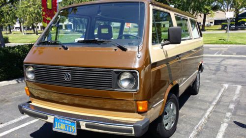 1982 volkswagen vanagon gl standard passenger van 3-door 2.0l *great condition*