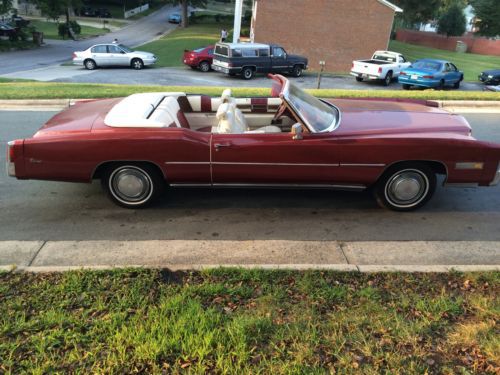 1975 cadillac eldorado,110234orig. miles, ,