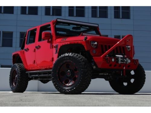 2014 jeep wrangler unlimited sport 24s smittybilt fenders stereo rbp &amp; more