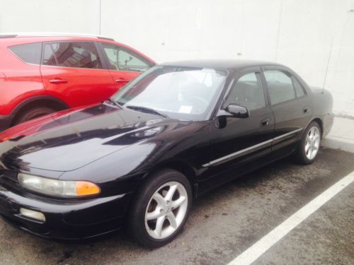 1995 mitsubishi galant s sedan 4-door 2.4l black sedan