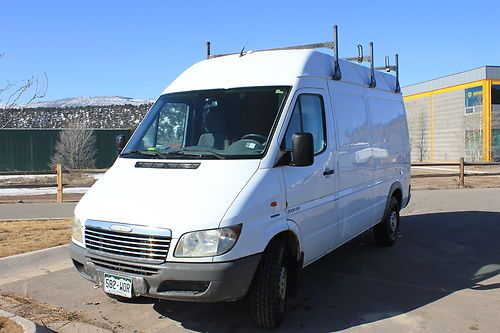 2002 freightliner sprinter van 2500 high cealling with camper interior