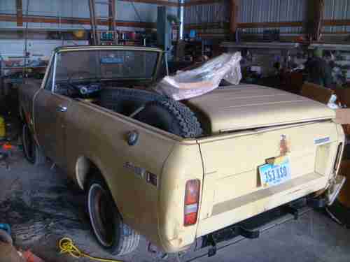 1973 International Scout II 4x4 Project Vehicle, image 4