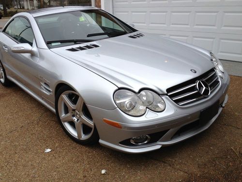 2008 mercedes-benz sl55 amg base convertible 2-door 5.5l v8