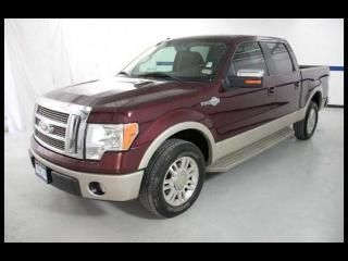 09 ford f150 4x2 crew cab king ranch, leather, premium sound, we finance!