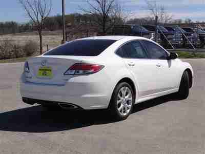 Finance Sedan FWD v6 White Tan Leather Interior Automatic Transmission Alloys AC, image 2