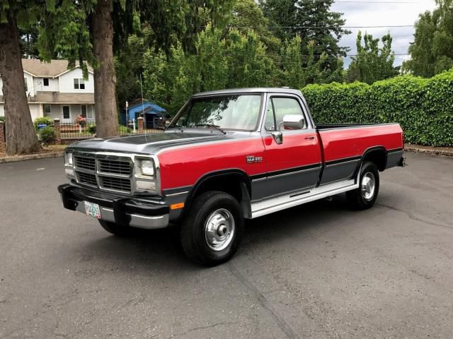 1991 dodge ram 2500 ram w250 le regular cab