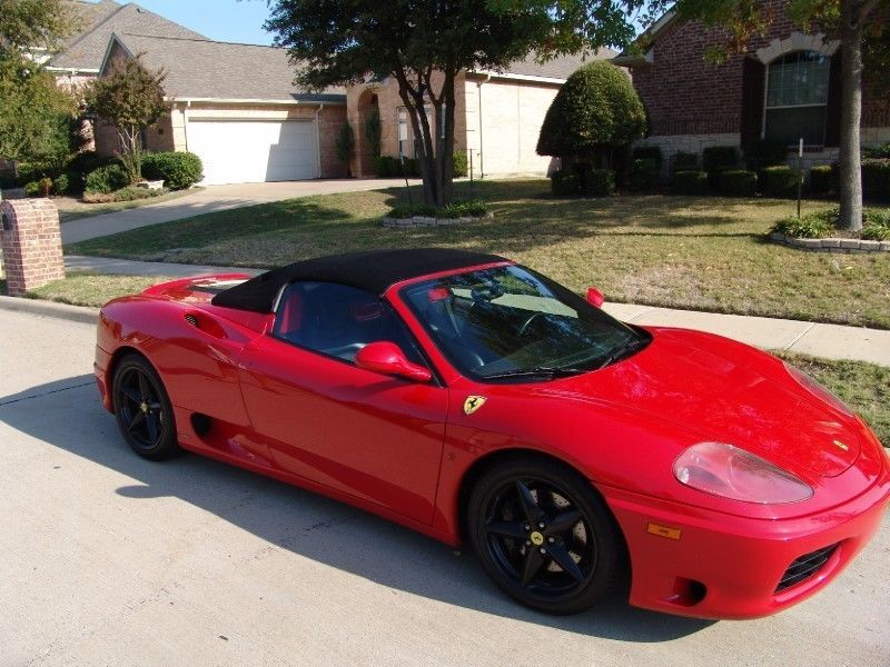 2001 ferrari 360 spider
