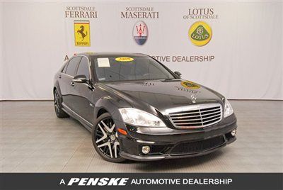 2009 mercedes s63 amg-night view-rear seat pack-heated &amp; ventilated seats-2010