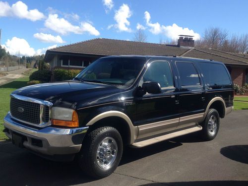 2000 ford excursion limited 4x4 6.8 liter v10 low miles