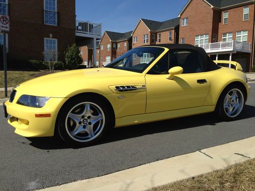 2000 bmw z3 m roadster convertible 2-door 3.2l rare low miles pristine!!!!