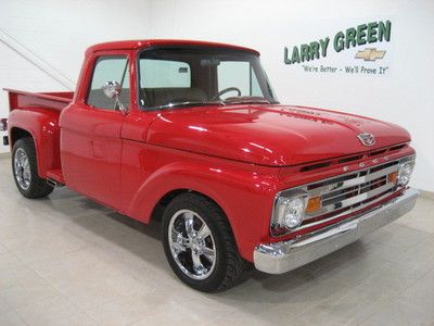 1962 ford f-100 street rod, 5.0 ho, aod auto, a/c, frame off resto/mod, #1 thru