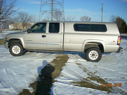 2004 gmc 4x4 3/4ton ext cab 8ft bed 145000 miles