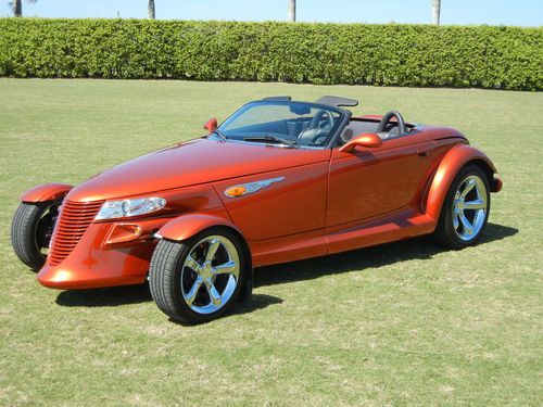 2001 chrysler prowler piece of american history limited production dream car