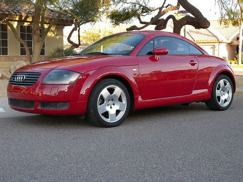 2001 audi tt quattro awd coupe - 225 hp - 6-spd - 73,000 original miles