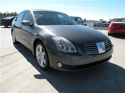 2006 nissan maxima le gray/black sunroof automatic heated seats and wheel **fl