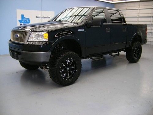 We finance!!!  2007 ford f-150 lariat 4x4 auto lift kit roof sat 20 rims 6 cd!!