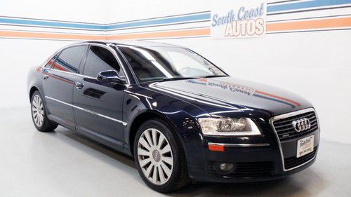 A8 l, v8, awd, leather, nav, sunroof, loaded, warranty!! we finance!!!