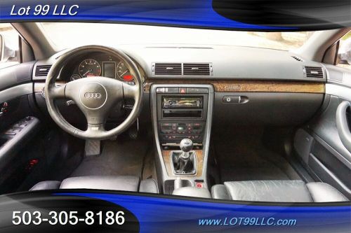 2004 s4 quattro awd v8 6 speed manual leather moon roof