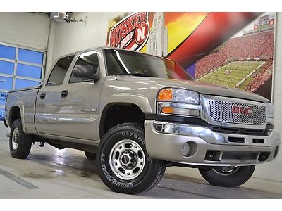 03 gmc sierra 2500hd duramax 167k financing crew cab bed cover hitch clean nice