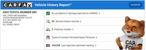 2003 Toyota 4Runner AWD 4.7 L V8 Serviced Carfax WE SHIP!, US $12,950.00, image 14