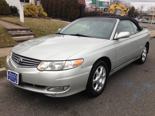 2003 toyota camry solara se v6 automatic 2-door convertible