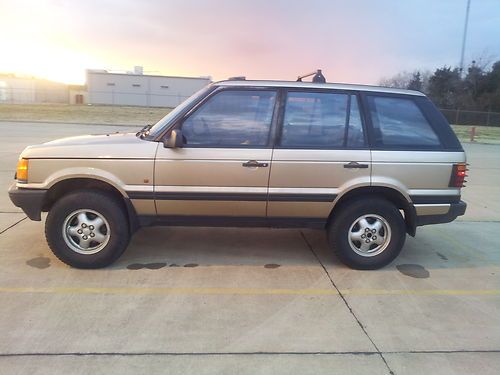 1995 land rover range rover se sport utility 4-door 4.0l -- no reserve!